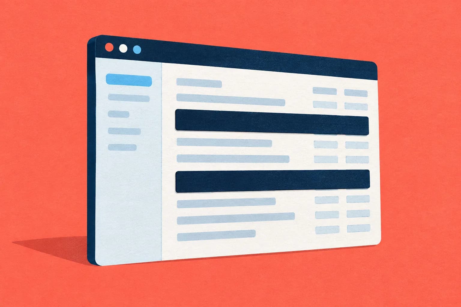 A screenshot with two private rows covered by solid bars